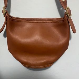 leather brown duffle bag coach purse